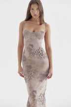 Leopard Print Bodycon Birthday Dress