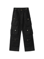 Multi Pockets Vintage Baggy Cargo Jeans