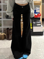 Retro Loose Wide Legs Slimming Boyfriend Jeans