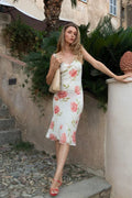 Floral Cami A-Line Maxi Dress
