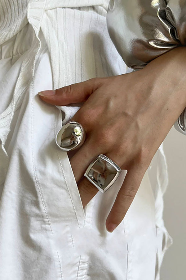 French Vintage-style Polished Ring