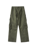 Multi Pockets Vintage Baggy Cargo Jeans