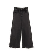 Washed Vintage Brown Loose Boyfriend Jeans