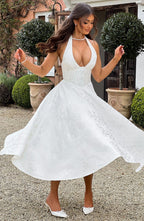 Iris | Elegant Midi Dress
