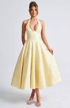 Iris | Elegant Midi Dress