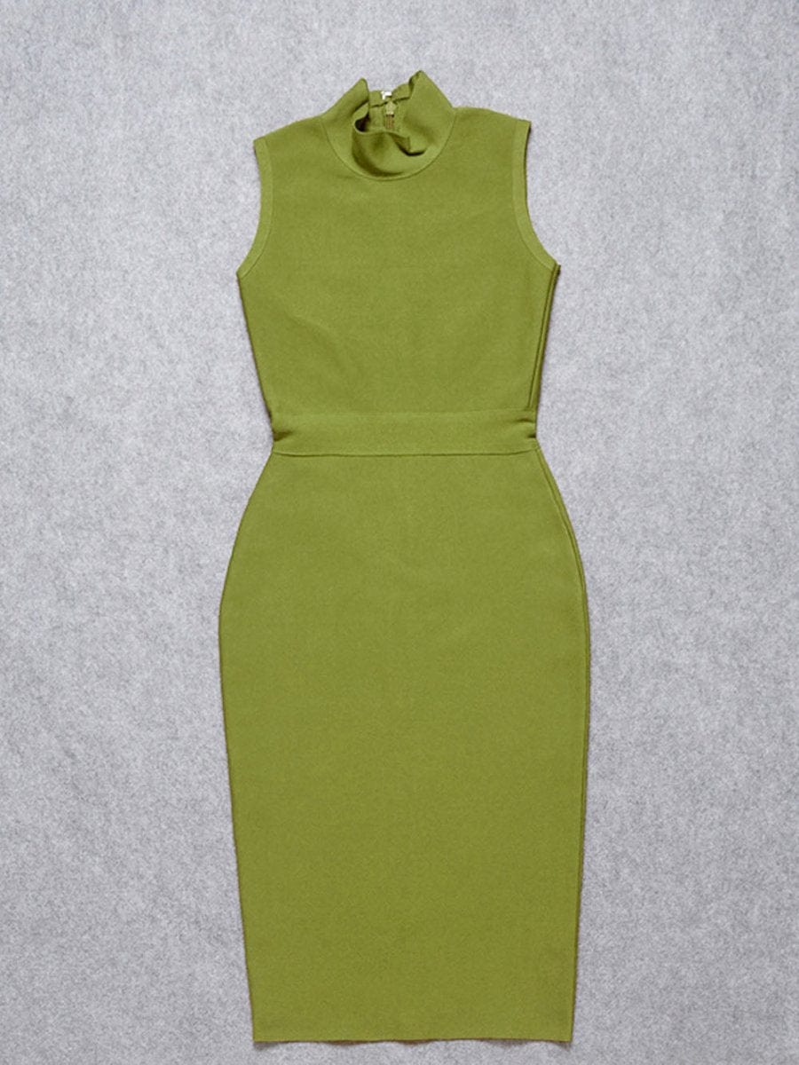 Elaine Sleeveless Bodycon Midi Dress