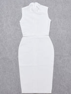Elaine Sleeveless Bodycon Midi Dress
