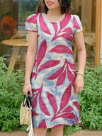 Elegant Floral Sundress Casual Floral Dress