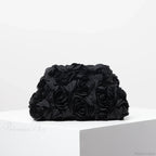 Elegant Rose Wedding Party Clutch Wristlet