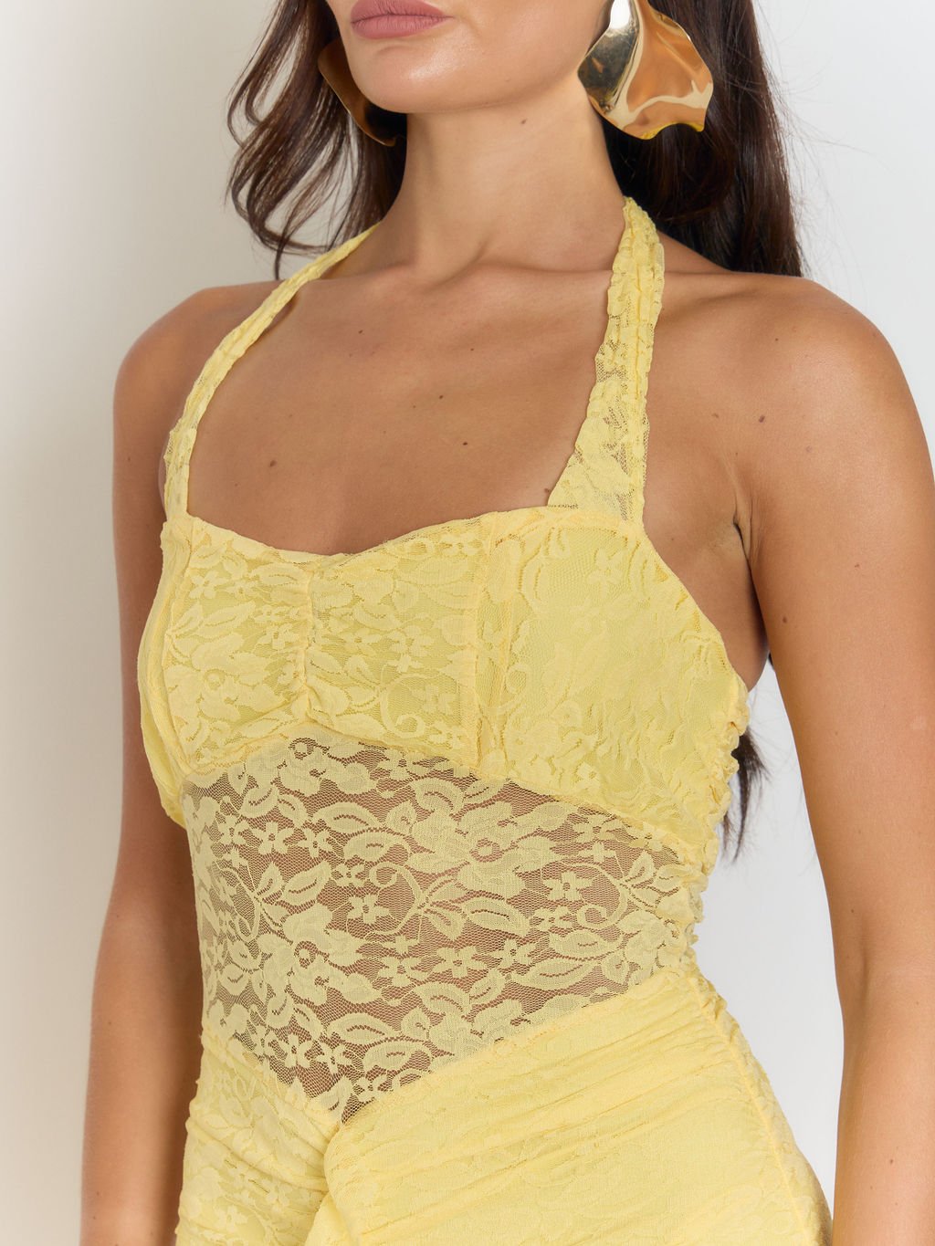 Elizabeth Backless Bodycon Maxi Dress