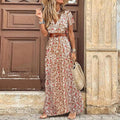 Liliana Statement Beautiful Long Summer Dress Occasion Edit