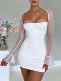 Eloise Backless Mini Dress