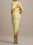 Elowen Backless Sleeve Maxi Dress