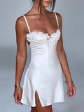 Ember Hollow Out Backless Mini Dress