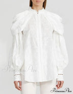 EMBROIDERED VIRGINIA BLOUSE