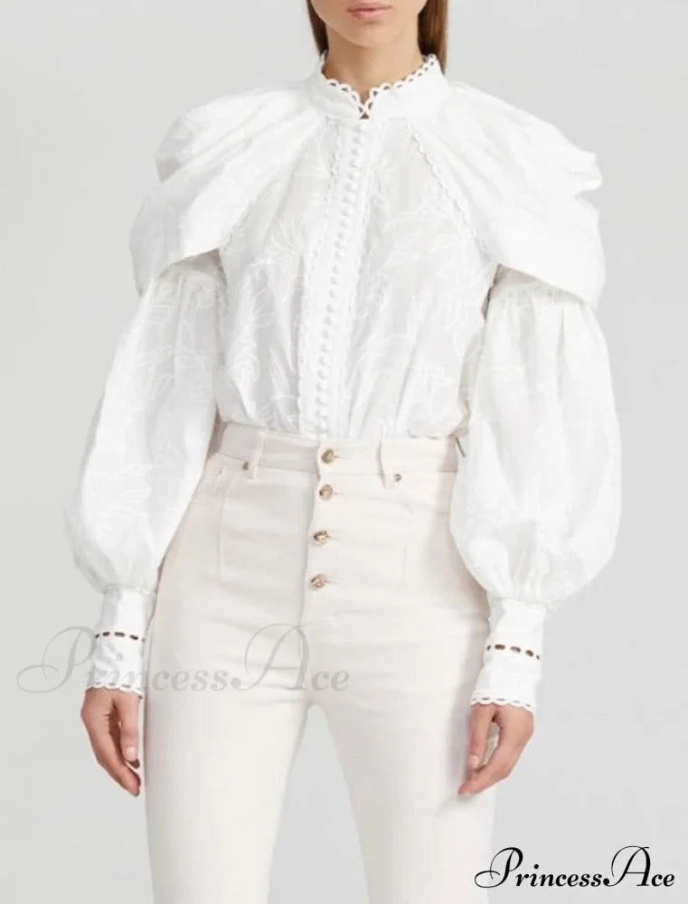 EMBROIDERED VIRGINIA BLOUSE
