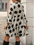 Emersyn Ruffle Long Sleeve Mini Dress
