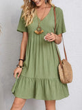 Jacinta Boutique Dress with Belly Cover Chic Silhouette Collection