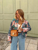 | Vintage coat in soft check pattern