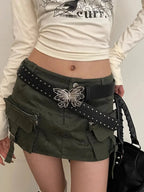 Empty Arch Gothic Punk Style Strap