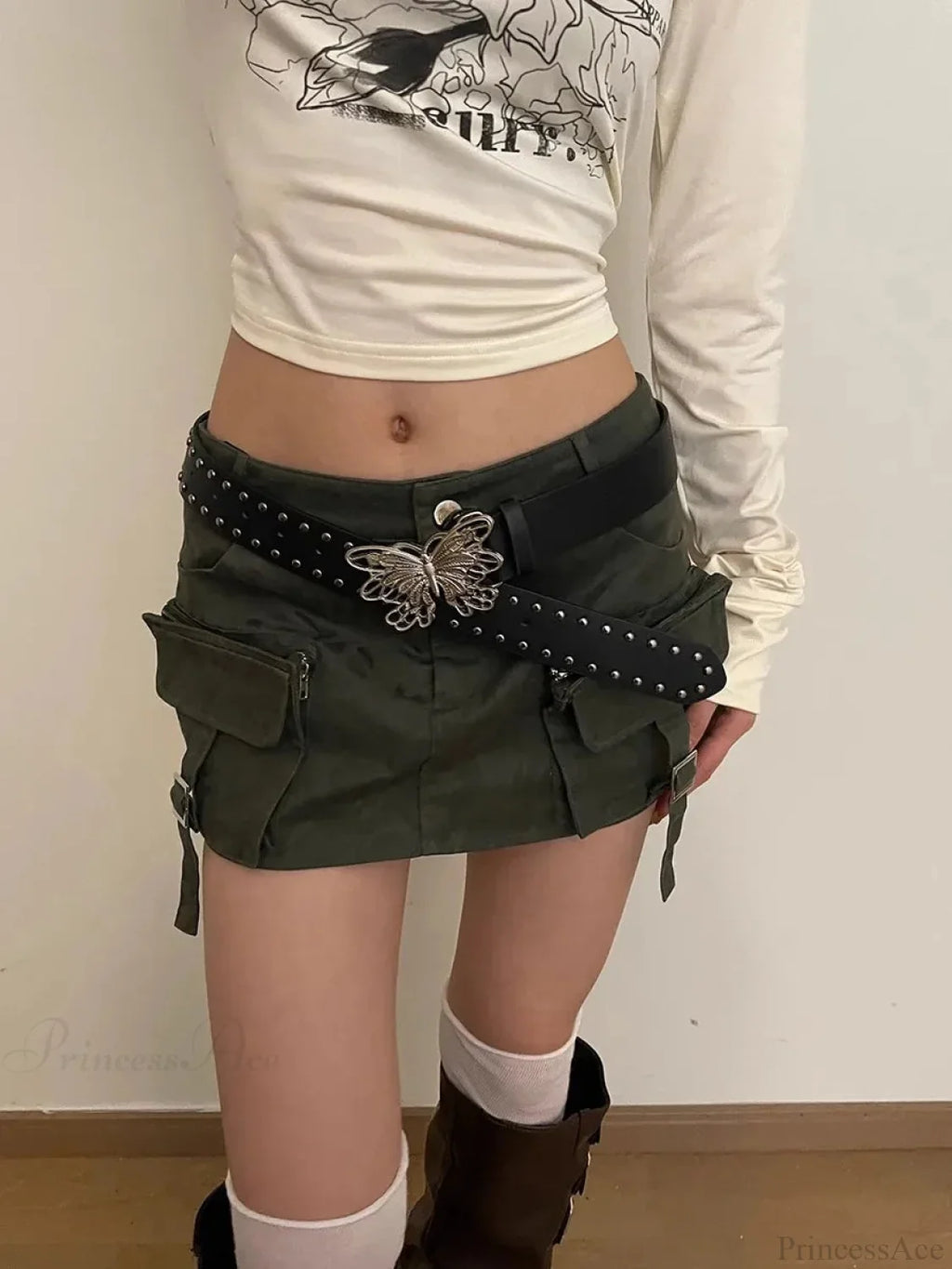 Empty Arch Gothic Punk Style Strap