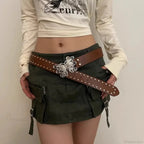 Empty Arch Gothic Punk Style Strap