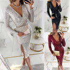 Wanda Timeless Sequin Dress Evening Wear Edit
