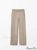 Ethereal Elegant Knitted Casual Autumn New Style Pants