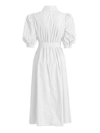 Evelyn Lace Midi Dress