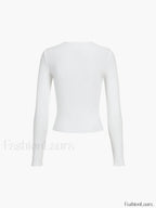 Everyday Rib Long Sleeve Top
