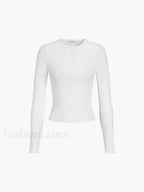 Everyday Rib Long Sleeve Top