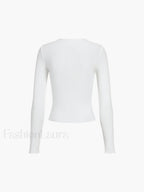 Everyday Rib Long Sleeve Top