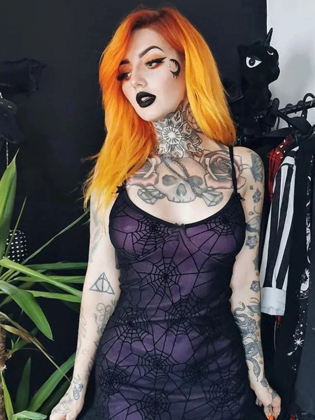 Evil Halter Lace Small Dress