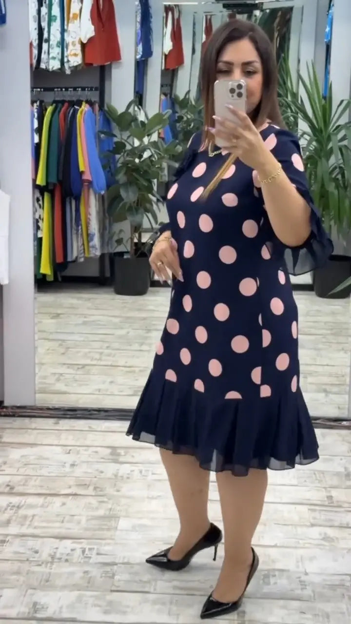 Marigold | Pleated Dress