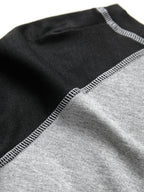 Raglan Contrast Color Slim Long Sleeve Tee