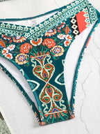 | Bikini Set with Crisscross Straps