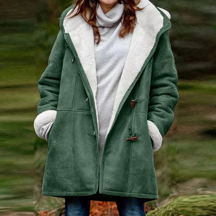| Coat with lambskin lining
