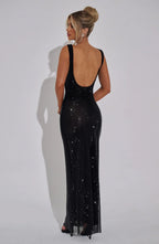 ALLURE SPARKLE MAXI DRESS