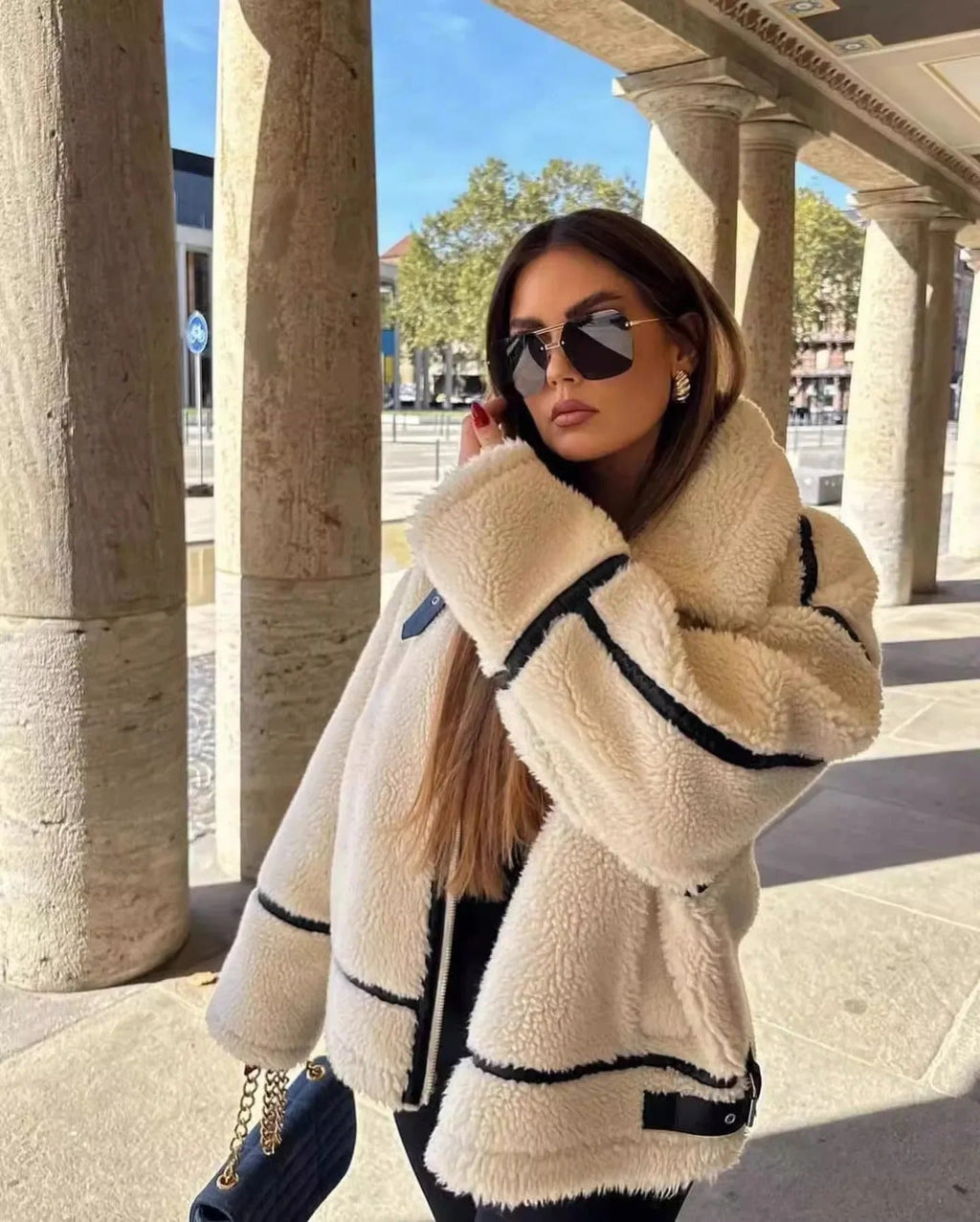 | Soft teddy coat