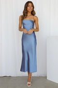 Memory Lanes Midi Dress Blue
