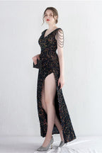 Statement Bead Mermaid Gown Formal Dress