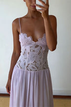 Amelie Lace Bustier Dress