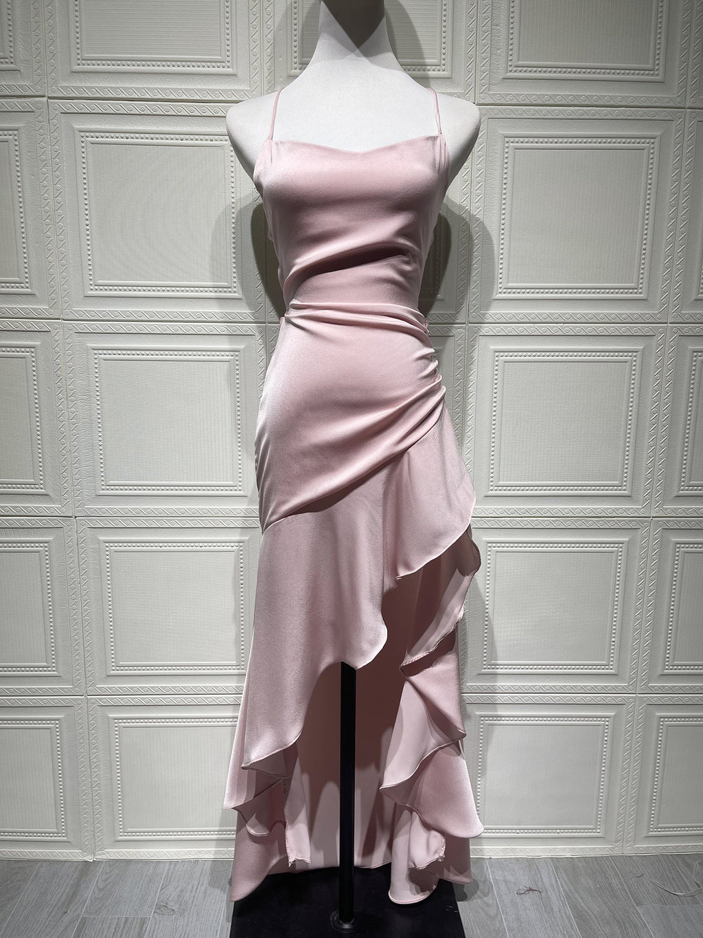 Satin Maxi Dress