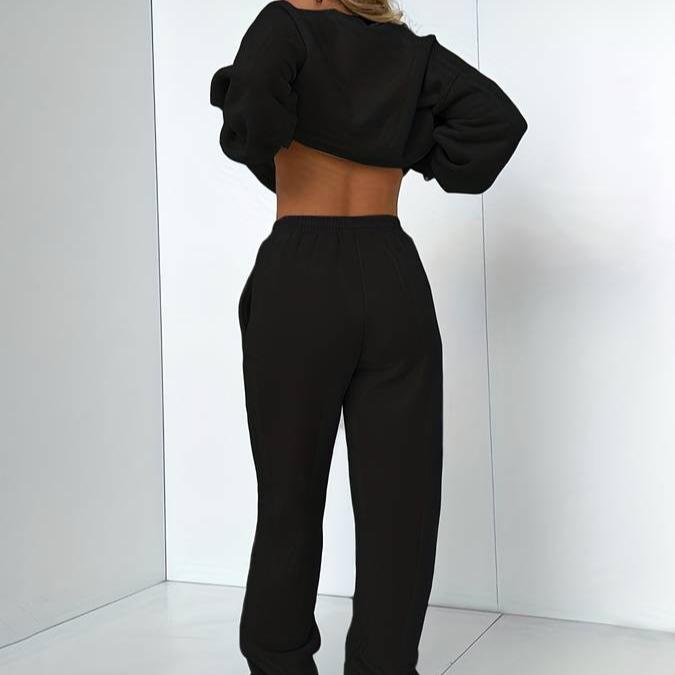 | Women's Sweatshirt and Jogger Set