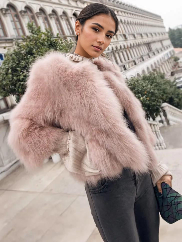 Faux Fur Jacket For Women Winter 2026 Short Eco-friendly Fur Coat