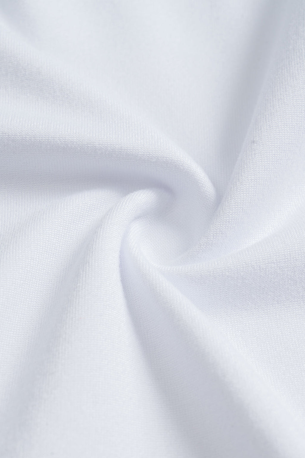 Sloid Pleated One Shoulder T-Shirt