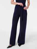 Tie-Waist Wide-Leg Pant