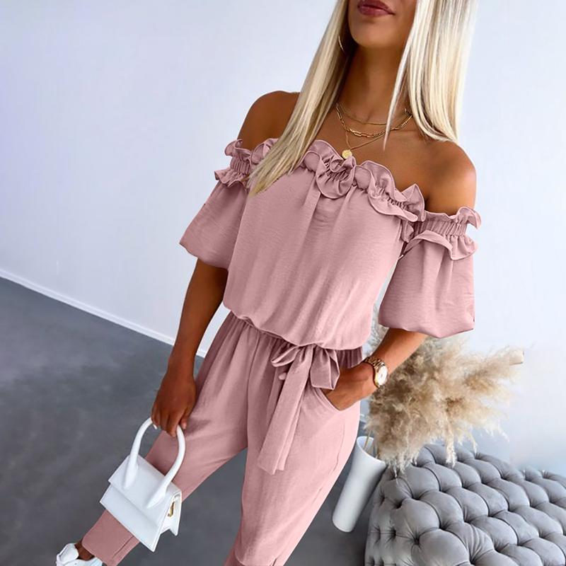 Elysia | Off Shoulder Jumpsuit