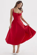 Sexy Bustier A-Line Slip Dress