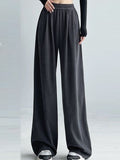 Solid Color Pocket Sweatpants
